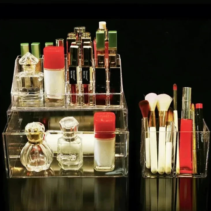 Rangement Maquillage - GlamClear™