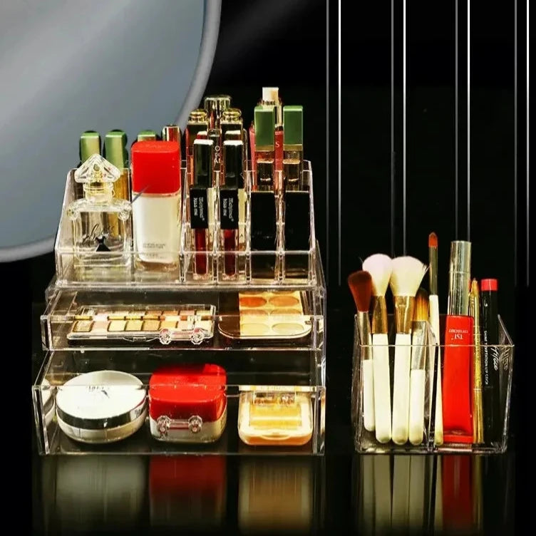 Rangement Maquillage - GlamClear™