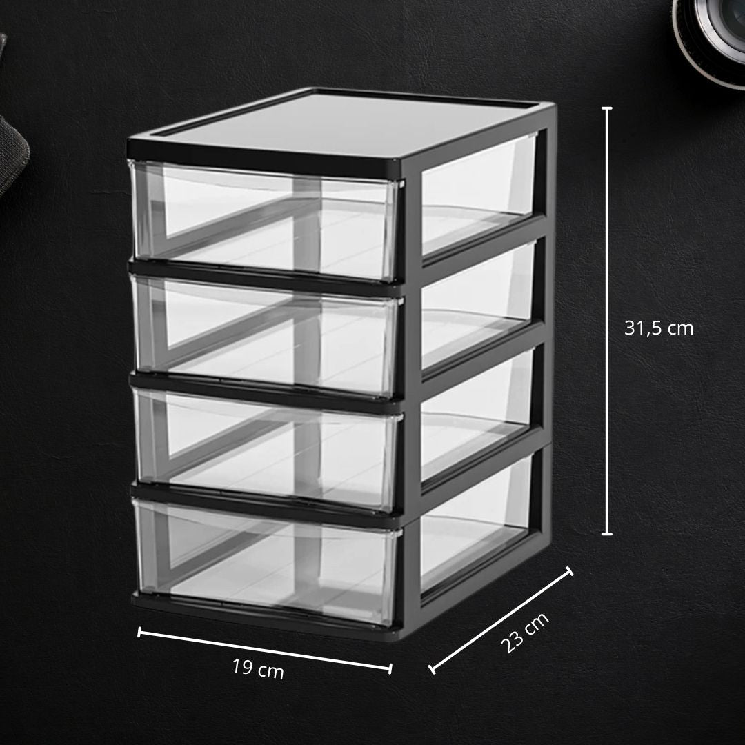 bureau-rangement-noir-4-tiroirs