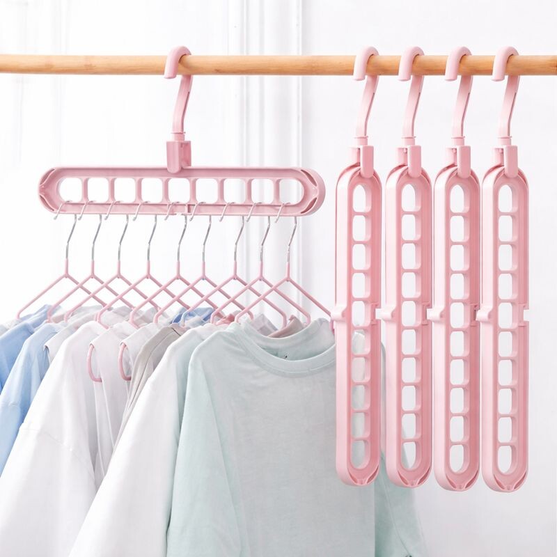 cintre milti ports 9 places rose