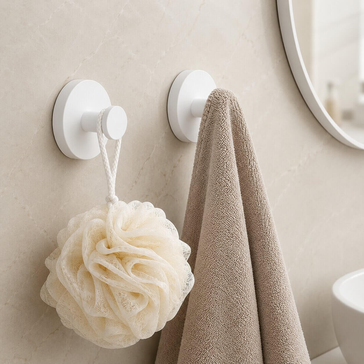 Crochets muraux à ventouses, lot de 2 à 8 pièces - AccroMax™