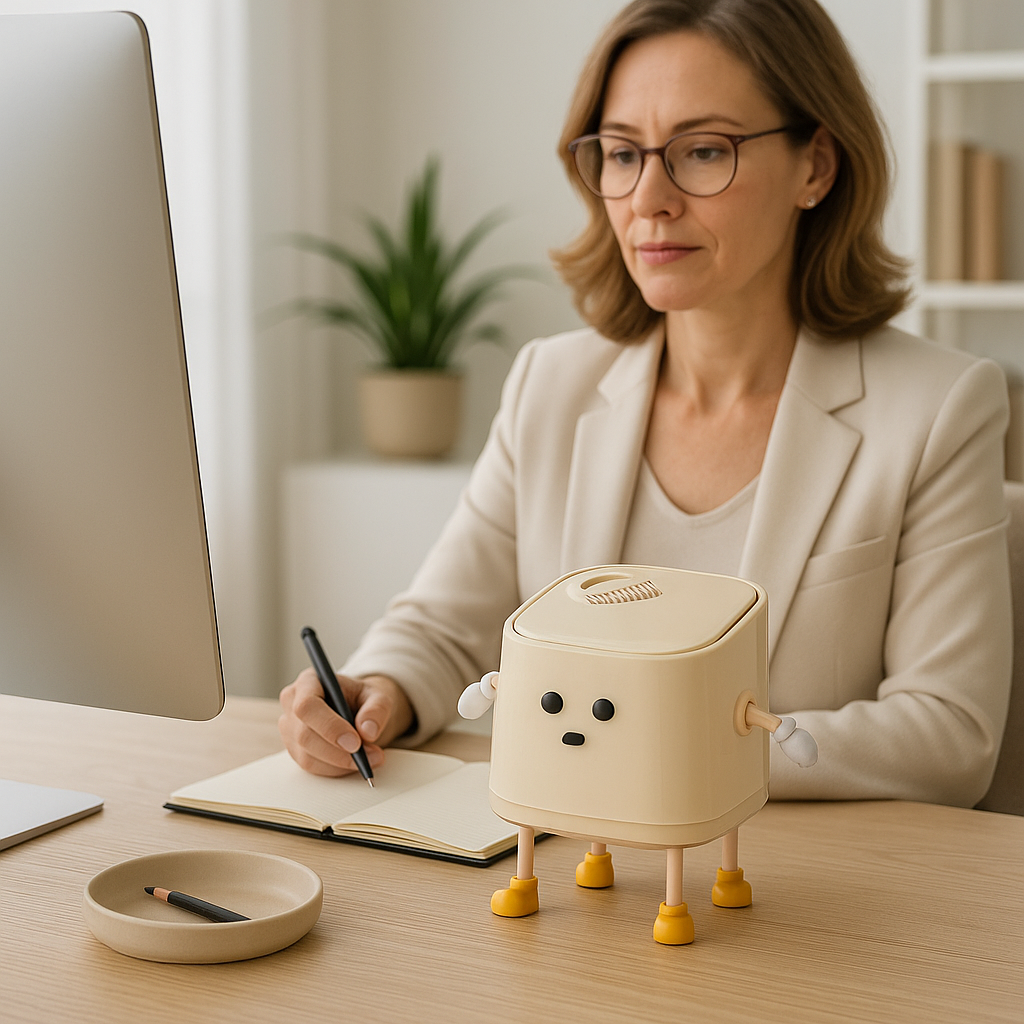 Poubelle de Bureau ClearSpace™ – L’Art d’un Bureau Propre