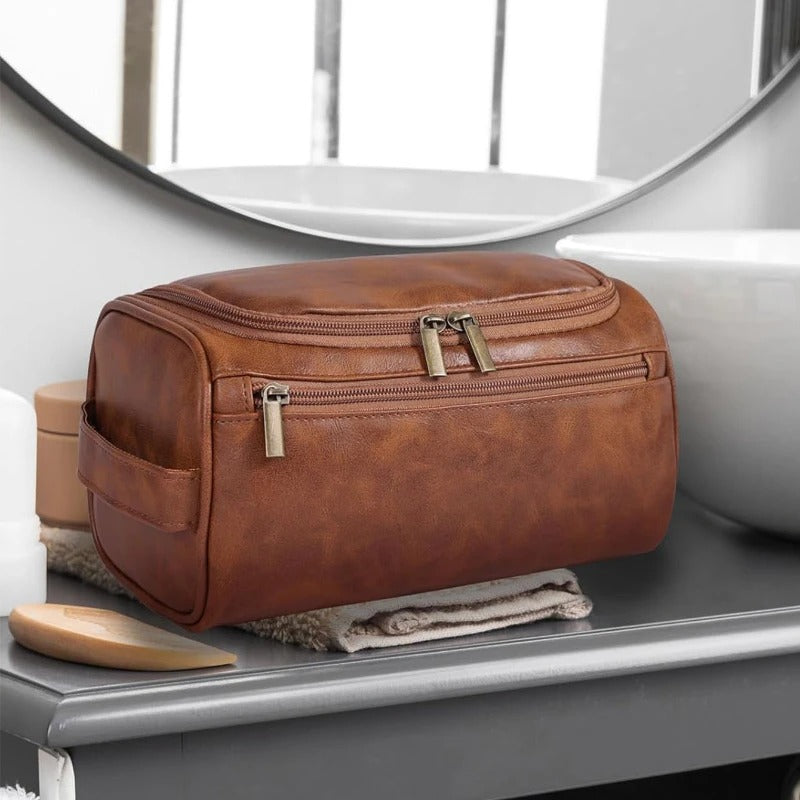 TROUSSE DE TOILETTE - CUIR