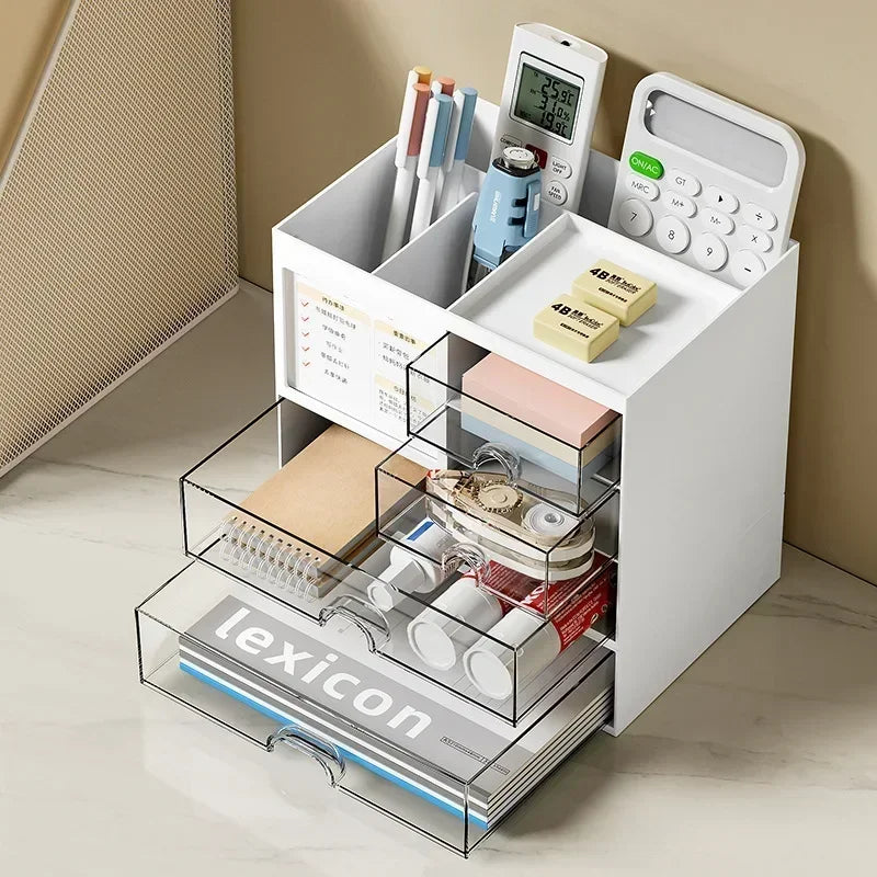 organisateur-de-bureau-avec-tiroir-transparent