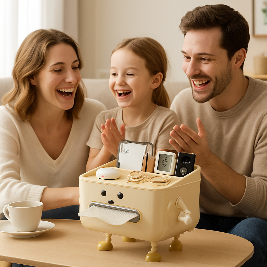 Organisateur de Bureau DuoBox™ - Il range, il essuie, il séduit