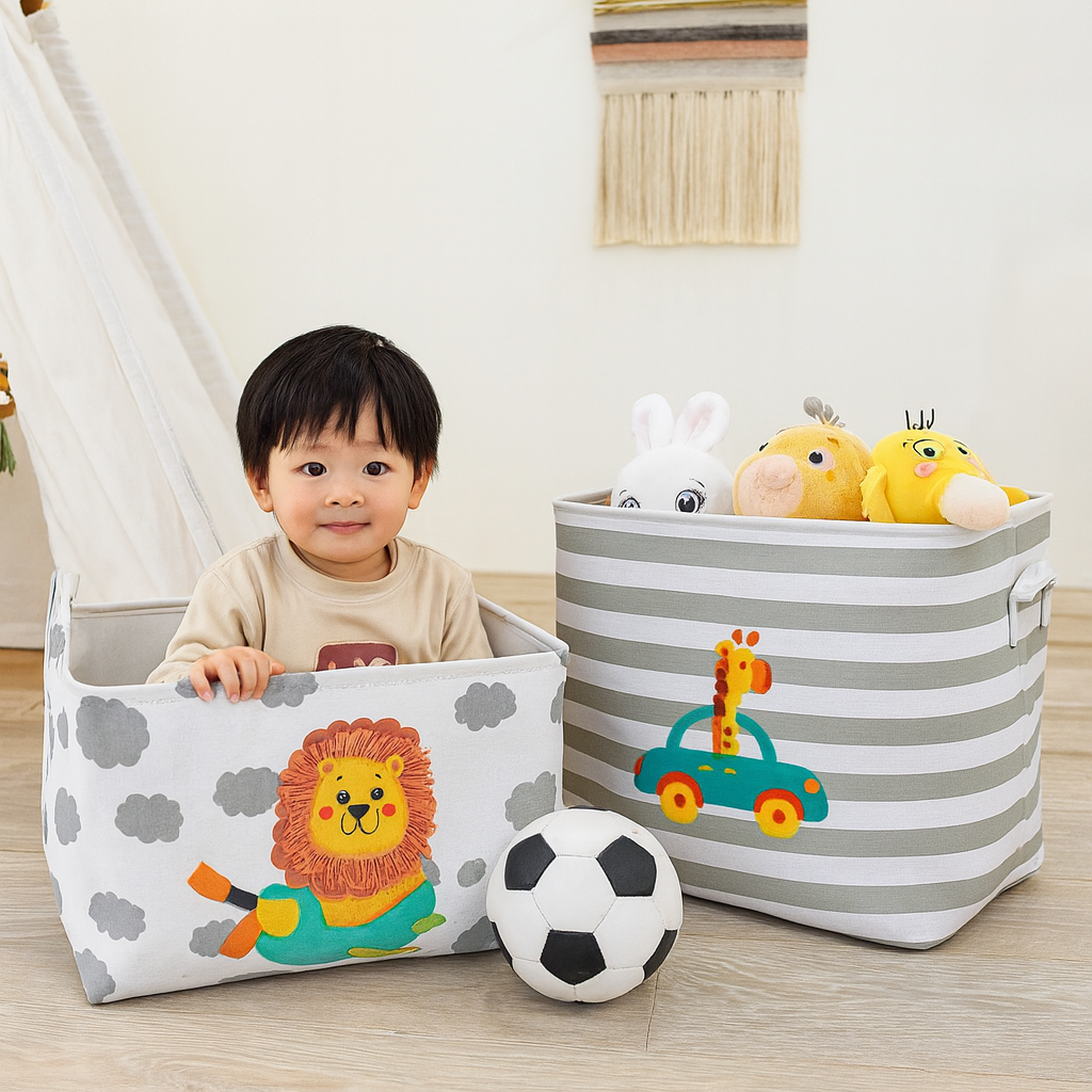 panier-a-linge-avec-motif-animal