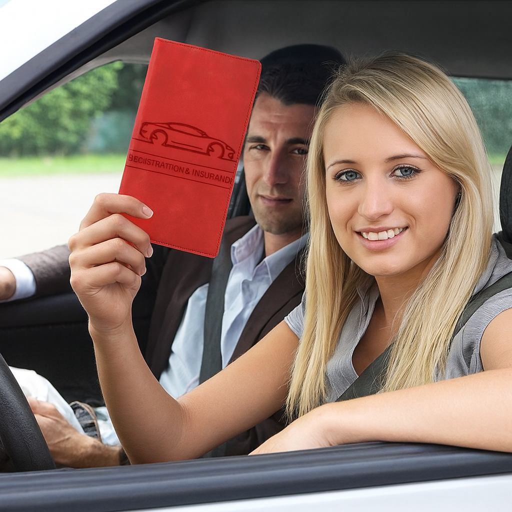 porte-carte-voiture-rouge