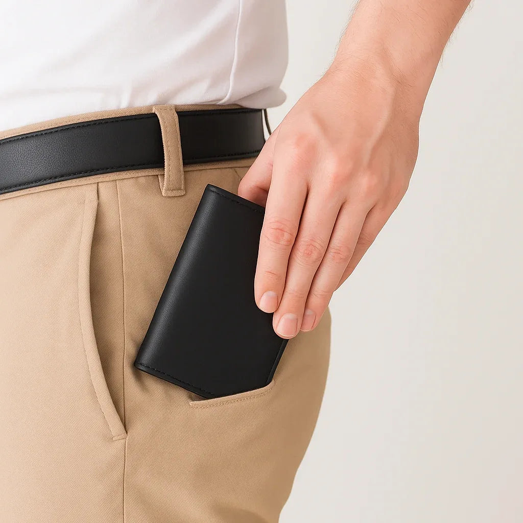 Portefeuille Homme en Cuir Véritable | KotoWallet™ - Rayon de Sérénité