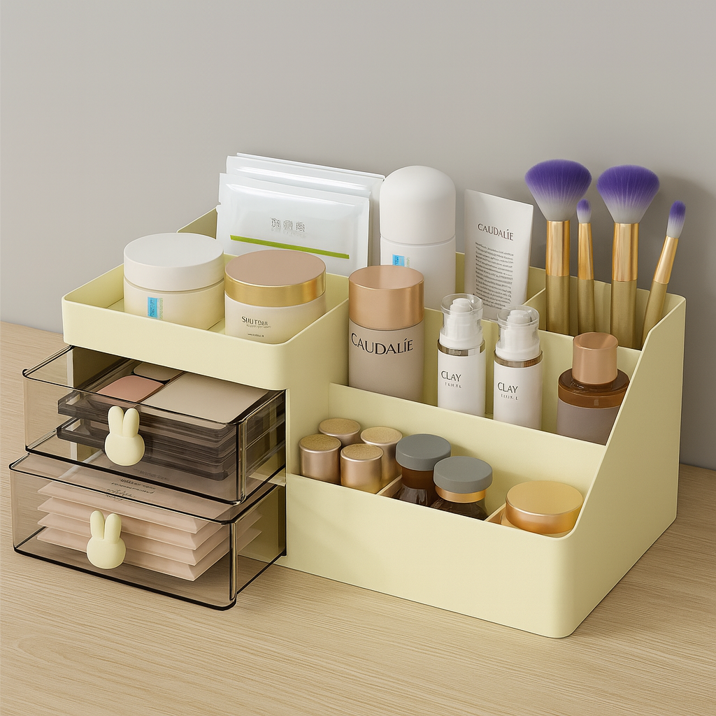rangement-maquillage-beige-doux