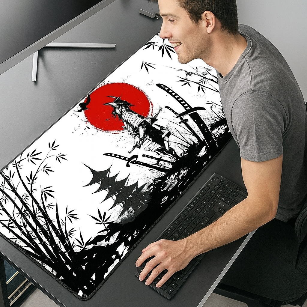 SamuraiZen™ - Le Tapis de Souris qui Incarne l’Honneur et la Discipline