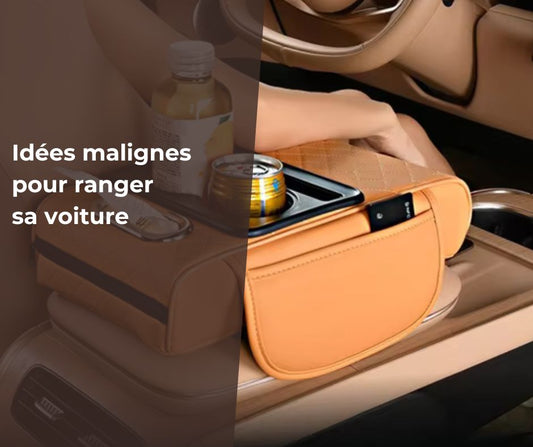 Idées malignes pour ranger sa voiture