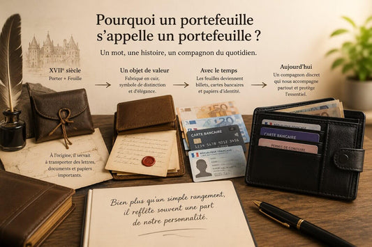 L'origine du mot Portefeuille