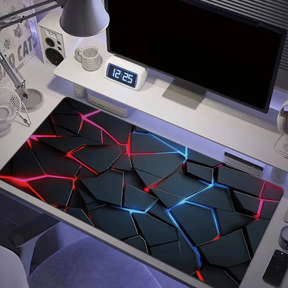 PrismeXL™ - Le Tapis de Souris Gaming aux Reflets Géométriques Spectaculaires