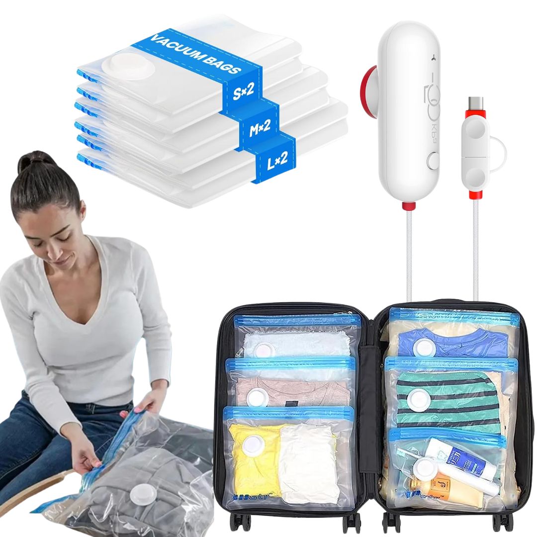 Sac Sous Vide + Pompe Électrique | AirLock™