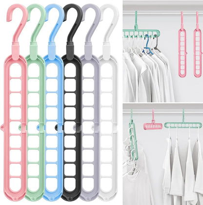 MyHanger+™| Cintre Multi-Ports 9 Places - Rayon de Sérénité