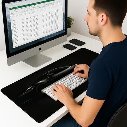 Tapis de Souris Gamer TurboTrack™ – La Fusion du Style et de la Puissance