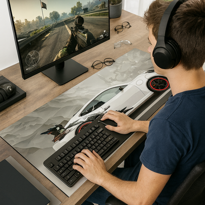 Tapis de Souris Gamer TurboTrack™ – La Fusion du Style et de la Puissance