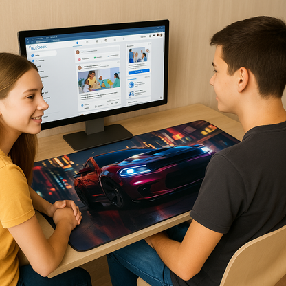 Tapis de Souris Gamer RacingPad™ – L’Adrénaline Pure à Chaque Mouvement