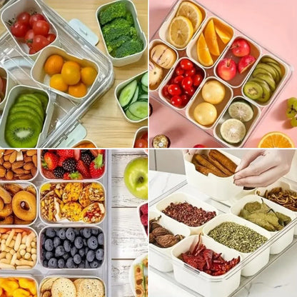 Boite Alimentaire Portable | SéparFrais™ - Rayon de Sérénité