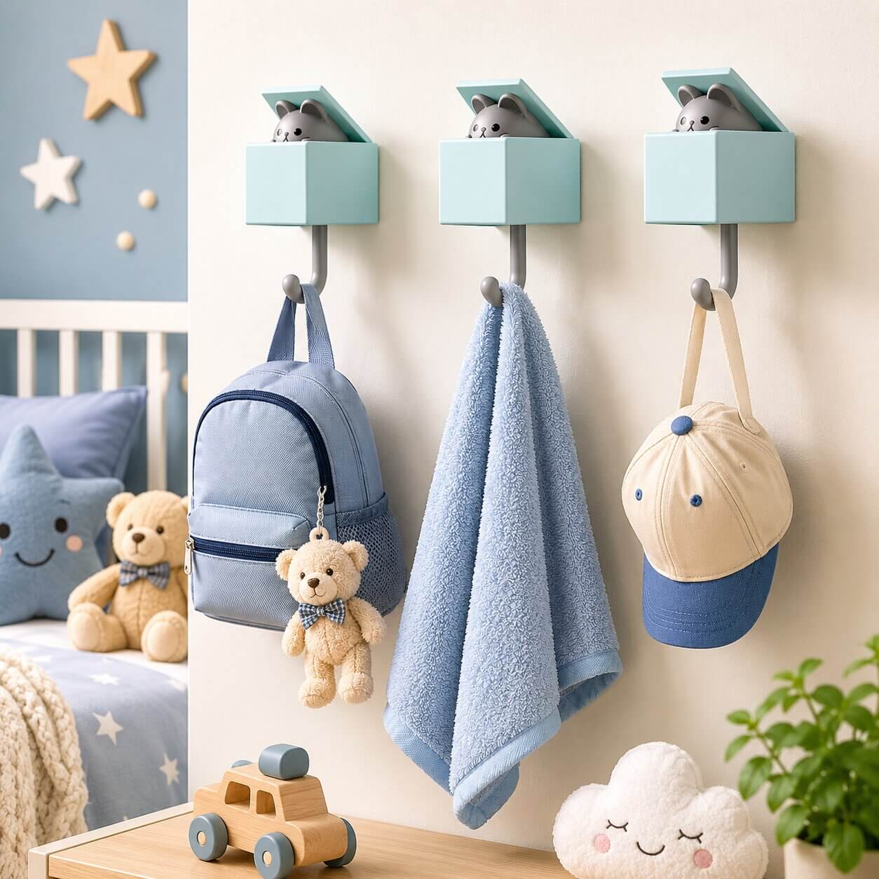 Crochet Mural  Rétractable, 3 à 5 pièces – MalinHook™