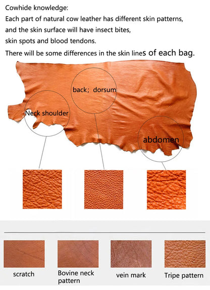 Portefeuille pochette long en cuir véritable - Varen™