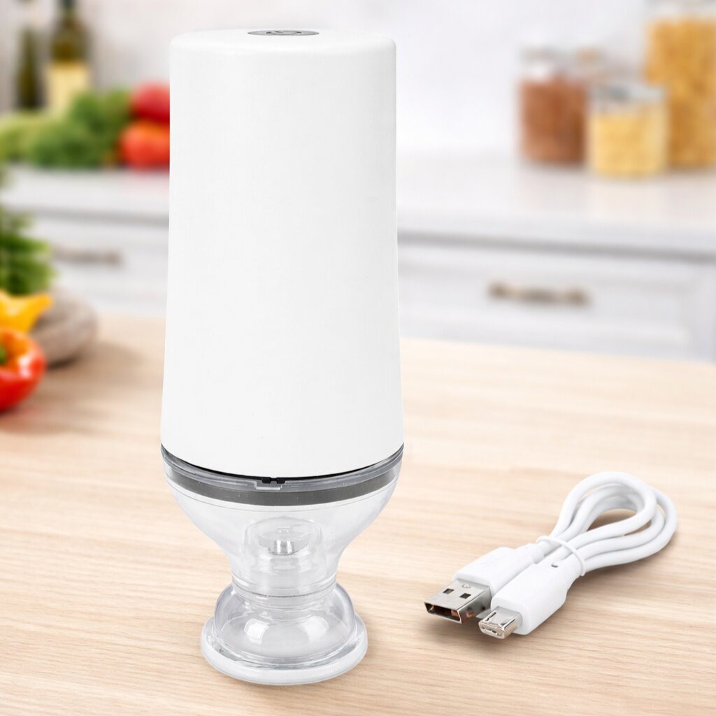 Kit de conservation alimentaire Freshy™ – 1 Pompe électrique, 2 boites alimentaires et des sacs sous vide