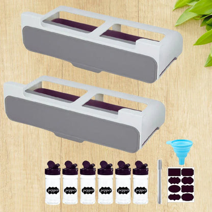 RANGEMENT EPICES COULISANT | EpiCoul™ - Rayon de Sérénité