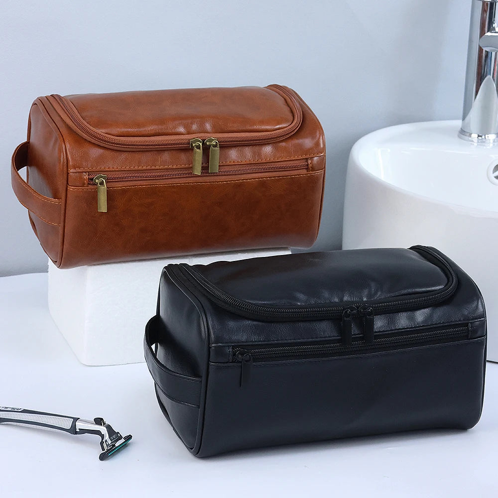 TROUSSE DE TOILETTE - CUIR