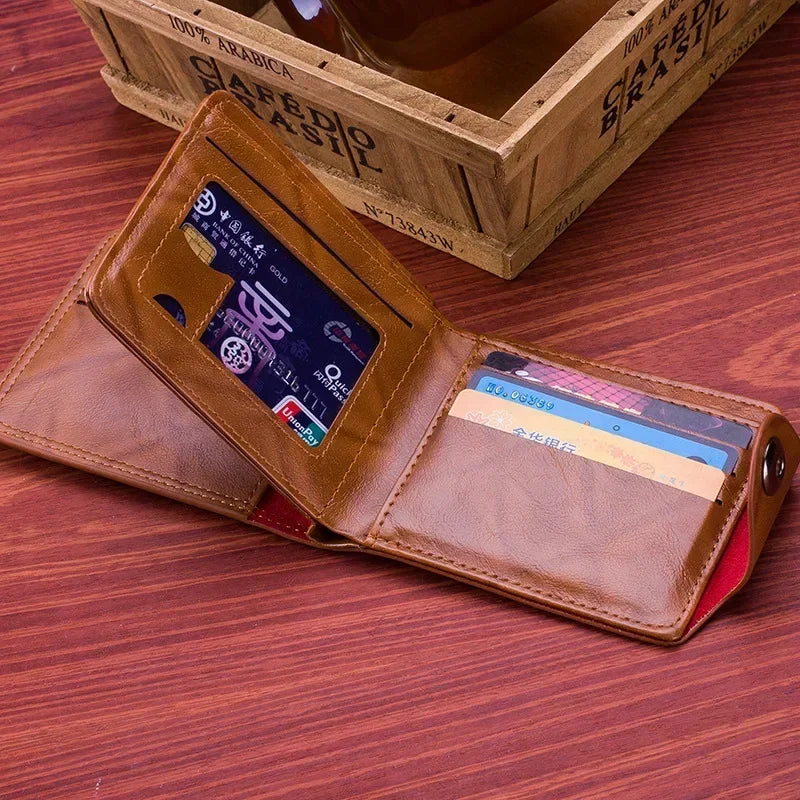 Portefeuille Homme Court avec Motif Dollar - Fortuna™