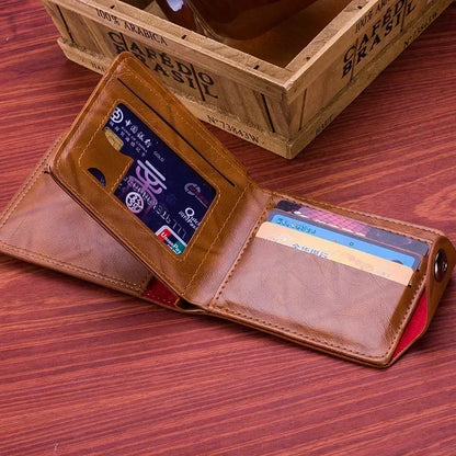 Portefeuille Homme Court avec Motif Dollar - Fortuna™