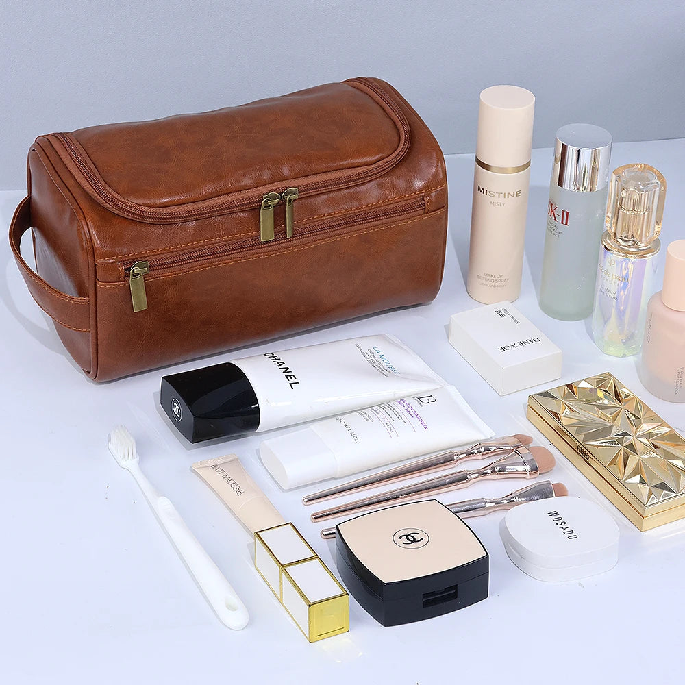 TROUSSE DE TOILETTE - CUIR