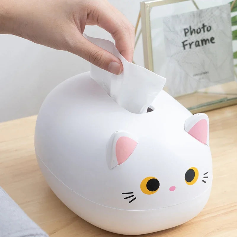 Rangement Bureau KittyZen™ - Le Compagnon Félin de votre Bureau