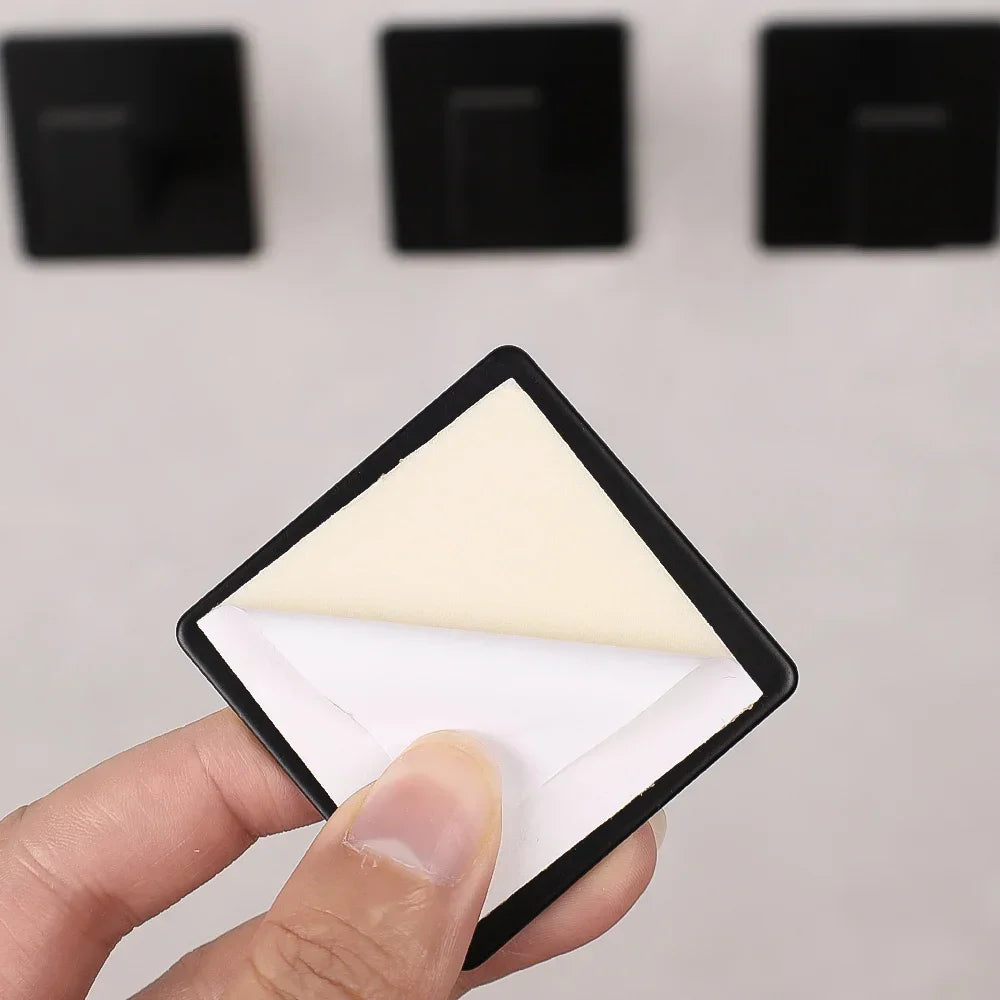 Lot de 6 crochets muraux auto-adhésifs résistants