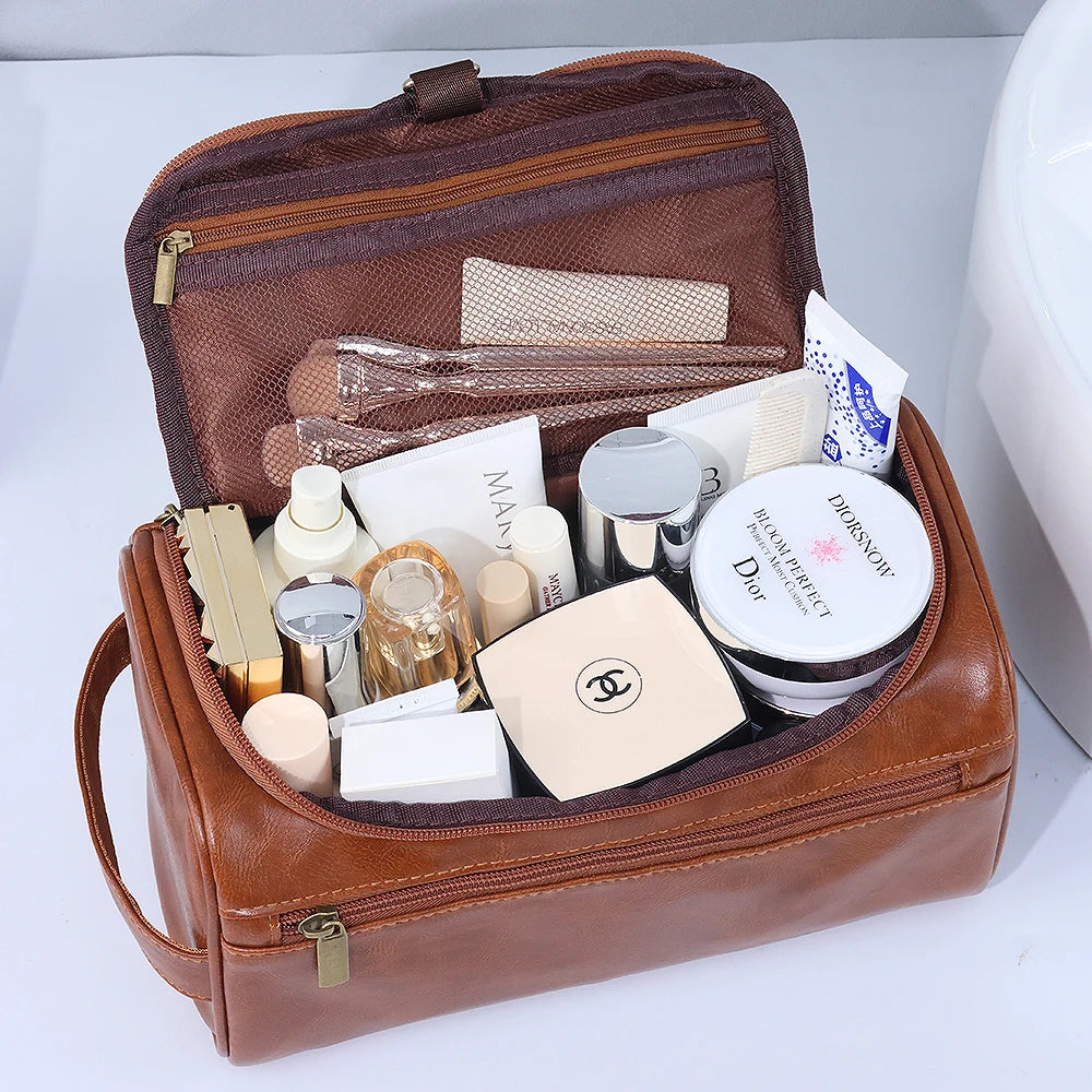 TROUSSE DE TOILETTE - CUIR