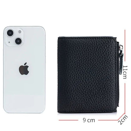 Portefeuille Femme  en Cuir Véritable - Élancia™