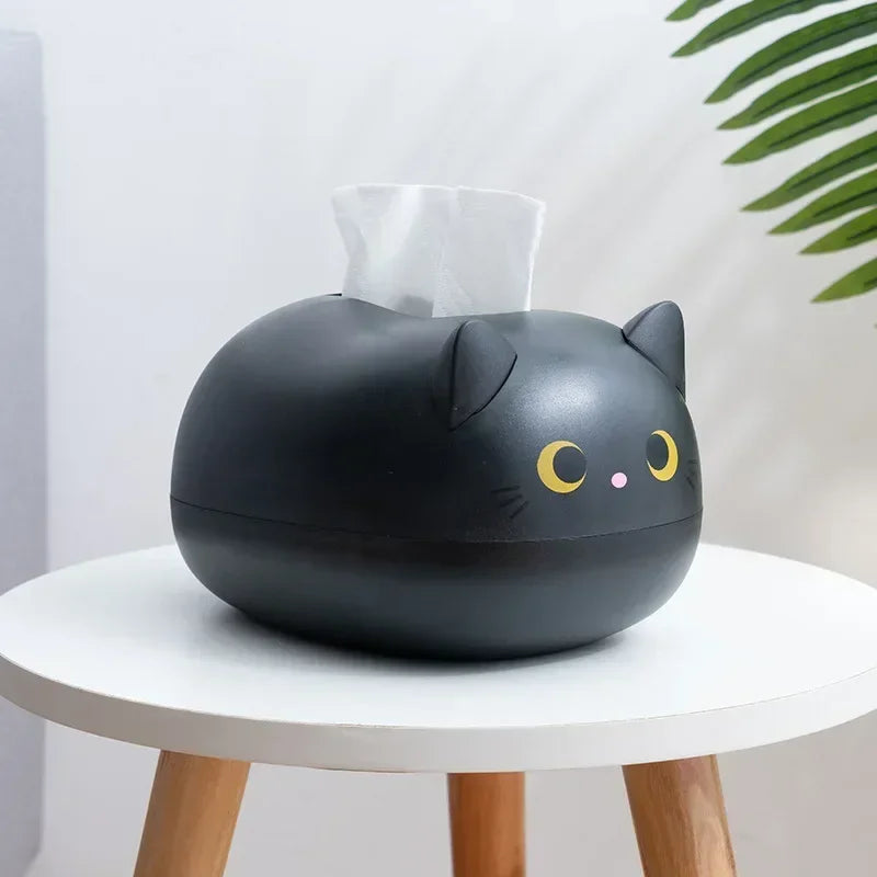 Rangement Bureau KittyZen™ - Le Compagnon Félin de votre Bureau