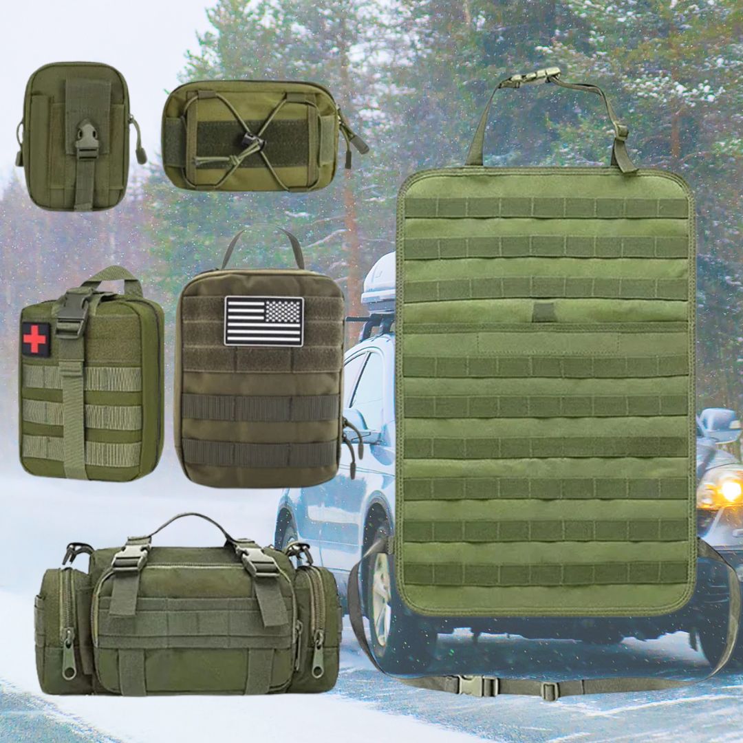 accessoire-voiture-avec-5-sacs-rangement-vert