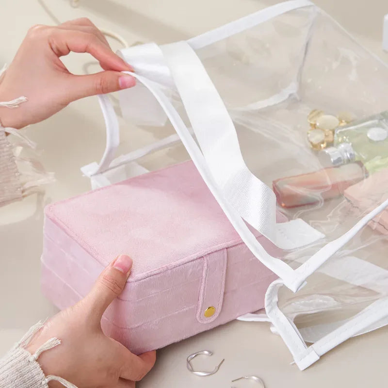 Boîte à Bijoux en Velours | DouxCute™ - Rayon de Sérénité