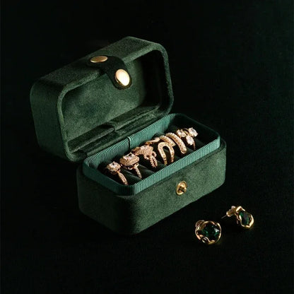 Boite à bijoux en velours | Minéa™ - Rayon de Sérénité