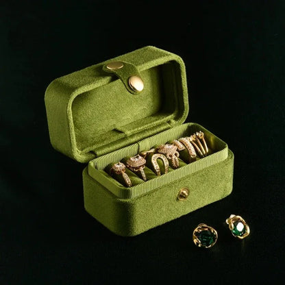 Boite à bijoux en velours | Minéa™ - Rayon de Sérénité