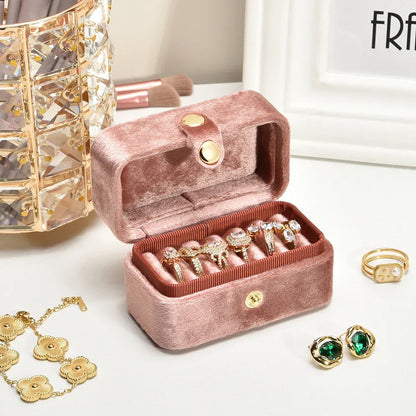 Boite à bijoux en velours | Minéa™ - Rayon de Sérénité