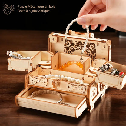 Boite à Bijoux Puzzle 3D | MysticBox™ - Rayon de Sérénité