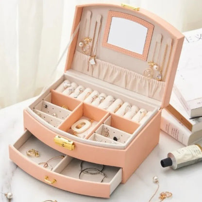 Boîte à Bijoux Semi-circulaire | Luxa™ - Rayon de Sérénité