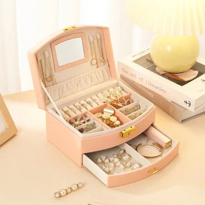 Boîte à Bijoux Semi-circulaire | Luxa™ - Rayon de Sérénité