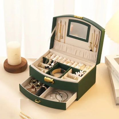 Boîte à Bijoux Semi-circulaire | Luxa™ - Rayon de Sérénité