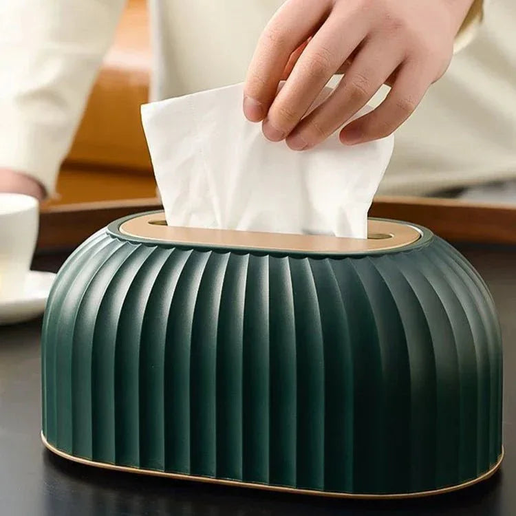 Boite à Mouchoir ScandiLuxe™ - Pour un Déco Sobre et Fonctionnelle - Rayon de Sérénité