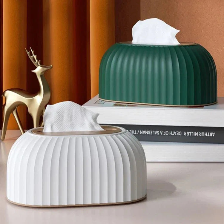 Boite à Mouchoir ScandiLuxe™ - Pour un Déco Sobre et Fonctionnelle - Rayon de Sérénité