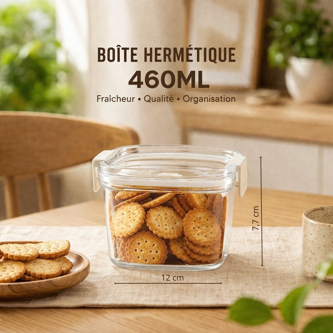 Boite de conservation alimentaire avec 2 machines sous vide - PureVac™