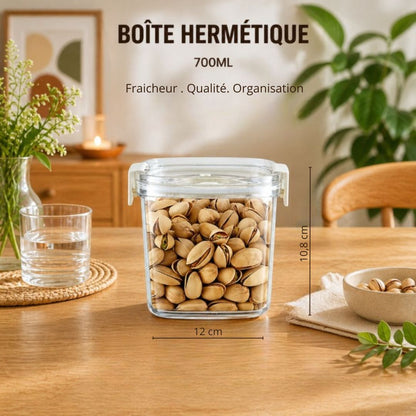 Boite de conservation alimentaire avec 2 machines sous vide - PureVac™