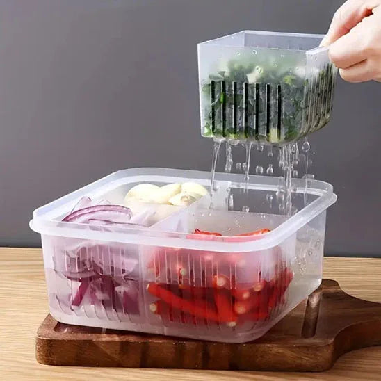 Boite Alimentaire pour Réfrigérateur | FraisPlus™ - Rayon de Sérénité